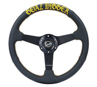 NRG INNOVATIONS REINFORCED STEERING WHEEL RST-037MB-PR-GD