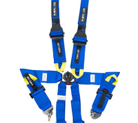 NRG FIA HANS APPROVED 6 POINT HARNESS SBH-HRS6PCBL