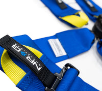 NRG FIA HANS APPROVED 6 POINT HARNESS SBH-HRS6PCBL