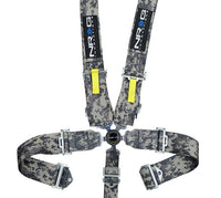 SFI RACING HARNESS 5 POINT SBH-RS5PC-DCAMO-GY
