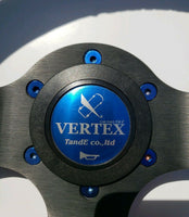 U.S. PERFORMANCE LAB "CONICAL" TITANIUM BURNT STEERING WHEEL SCREWS