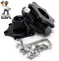 NRG Innovations SFI 42.1 Spec D shaped Quick Release SRK-R200BK-BK