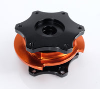 NRG Innovations SFI 42.1 Spec D shaped Quick Release SRK-R200BK-OR