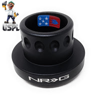 NRG VERSION 2 RACE STYLE SHORT HUB SRK-RLE36H-BK