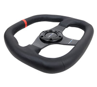 NRG Leather Steering Wheel ST-019CF-R