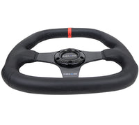 NRG Leather Steering Wheel ST-019CF-R