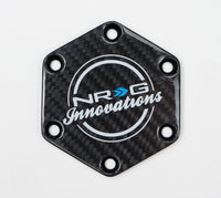 NRG Carbon Fiber Horn Delete Plate STR-640CF
