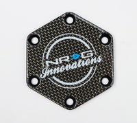 NRG Carbon Fiber Horn Delete Plate STR-640CF/CG