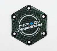 NRG Carbon Fiber Horn Delete Plate STR-640CF/GN