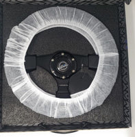 NRG INNOVATIONS REINFORCED STEERING WHEEL RST-001BK