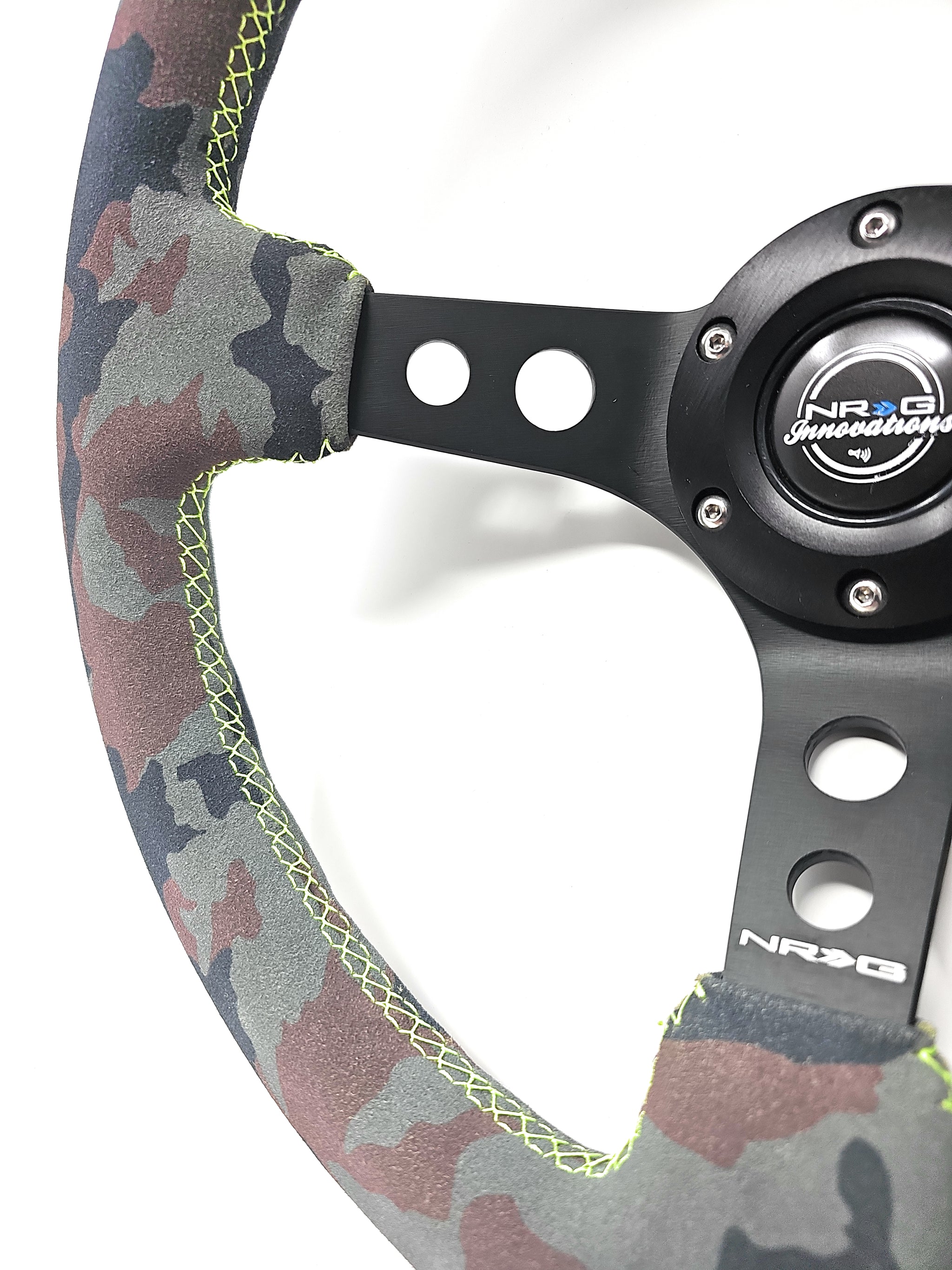 Nrg Innovations Nrg Rst 012r Rs Volante Reforzado De Cuero | Meses sin interés