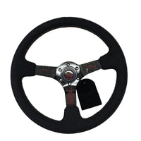 
              NRG INNOVATIONS REINFORCED STEERING WHEEL RST-036MB-RL "RYAN LITTERAL"
            