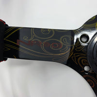 
              NRG INNOVATIONS REINFORCED STEERING WHEEL RST-036MB-RL "RYAN LITTERAL"
            