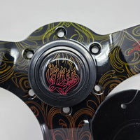 
              NRG INNOVATIONS REINFORCED STEERING WHEEL RST-036MB-RL "RYAN LITTERAL"
            