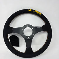 
              NRG INNOVATIONS REINFORCED STEERING WHEEL RST-036MB-RL "RYAN LITTERAL"
            