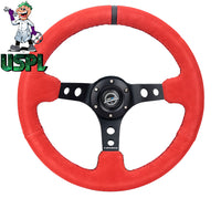 
              NRG Innovations Reinforced Steering Wheel RST-006S-RR-B
            