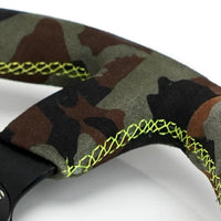 NRG Innovations Reinforced Steering Wheel RST-012S-CAMO