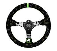 
              NRG Innovations Kyle Mohan Limited Edition Reinforced Steering Wheel RST-036MB-KMR-1
            