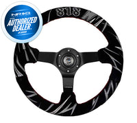
              NRG Innovations Jeff Jones Limited Edition Reinforced Steering Wheel RST-036MB-S-JJR
            