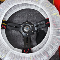 NRG Steering Wheel RST-018MB-RLB "RYAN LITTERAL" v3