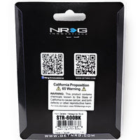NRG Innovations hexagonal Style Black Ring W/ Horn Button STR-600BK