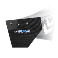NRG Carbon Fiber End Plates ONLY (2pcs) CARB-P590NRG