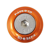 NRG Fender Washer Kit, Set of 10 (Orange) Rivets for Metal FW-110OR