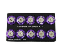 
              NRG Fender Washer Kit, Set of 10 (Purple) Rivets for Plastic FW-100PP
            