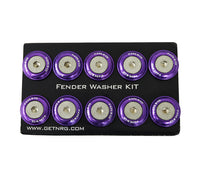 
              NRG Fender Washer Kit, Set of 10 (Purple) Rivets for Metal FW-110PP
            