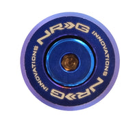 
              NRG Fender Washer Kit, Set of 10, M style, Titanium Burn Washer with stainless bolt, Rivets for plastic FW-300TT
            