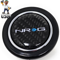 Carbon Fiber Horn Button with Classic NRG Logo HT-001CF