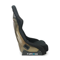 NRG Carbon Fiber Bucket Seat - Large - RSC-302CF/GD