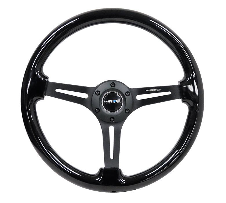 NRG Steering Wheel RST-018BK-BK