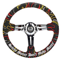 NRG Steering Wheel RST-018CH-RLB "RYAN LITTERAL" v3