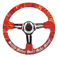 NRG Steering Wheel RST-018CH-RLR "RYAN LITTERAL" v3