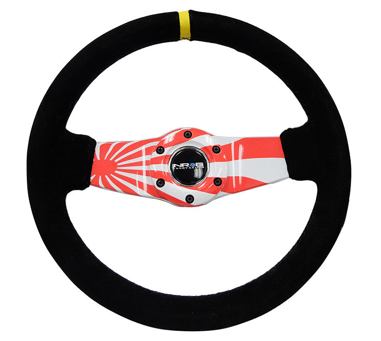 NRG Steering Wheel RST-021S-FLAG-Y
