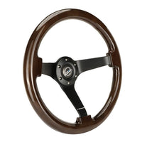 NRG Steering Wheel RST-036BK-BKW