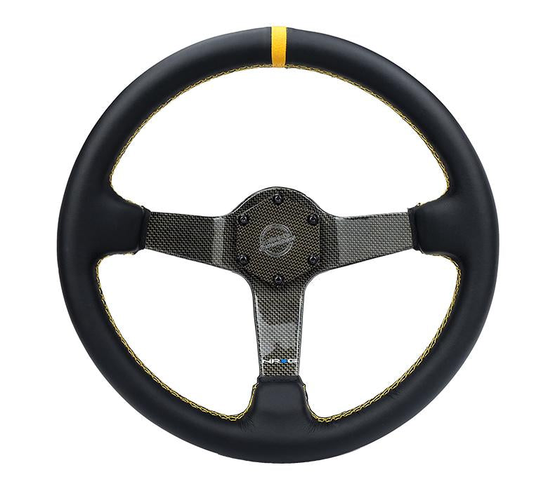 NRG Carbon Fiber Steering Wheel ST-036CF-GD