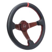 NRG Carbon Fiber Steering Wheel ST-036CF-RD
