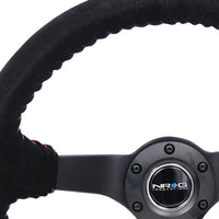 NRG Reinforced Steering Wheel RST-036MB-S-RD