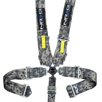 SFI RACING HARNESS 5 POINT SBH-RS5PC-DCAMO-GY