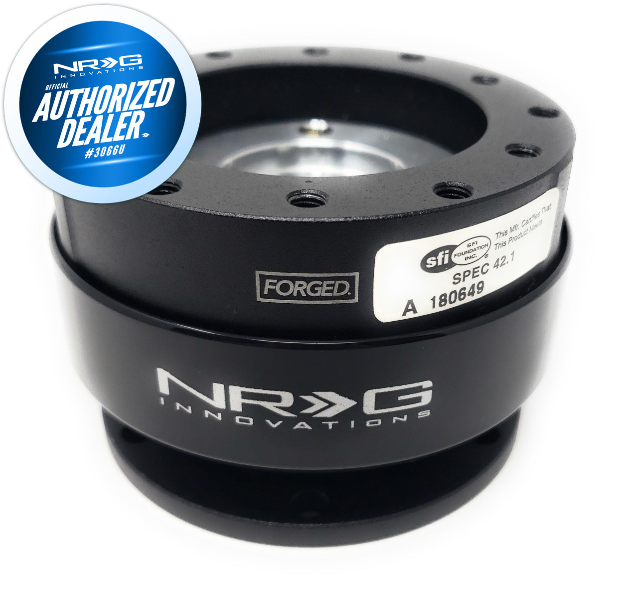 NRG SFI APPROVED Quick Release SRK-200-1BK-BK