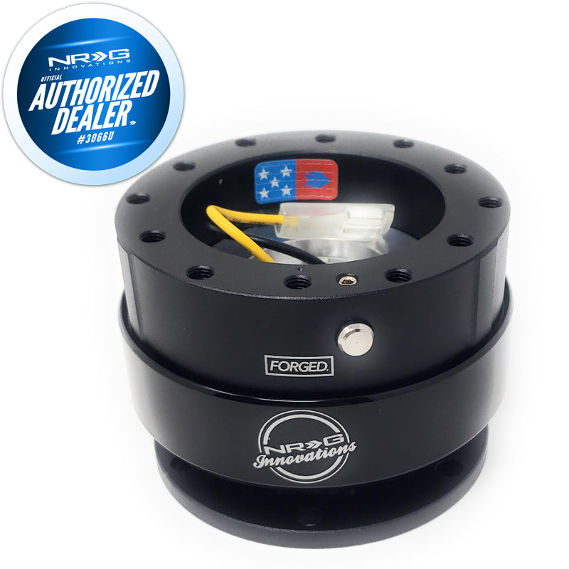 NEW NRG SFI Approved Ball Lock Quick Release Matte Black SRK-200-1BK + Hardware - Foto 4