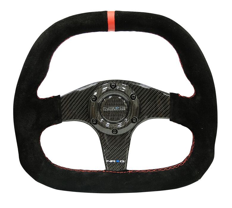 NRG Suede Steering Wheel ST-019CF