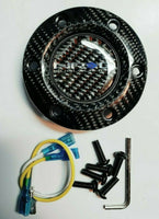 
              NRG Horn Button with Carbon Fiber Horn Button Ring + Hardware STR-001BC
            