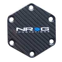 NRG Carbon Fiber Horn Delete Plate STR-630BK