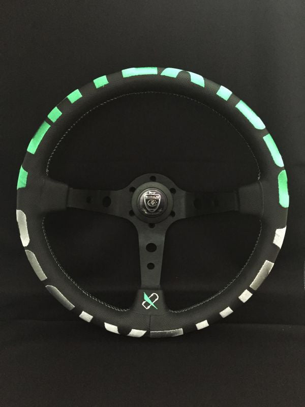 Steering Wheel Vertex 1996 in Green| US PERFORMANCE LAB Steering Wheel Vertex 1996 in Green| US PERFORMANCE LAB